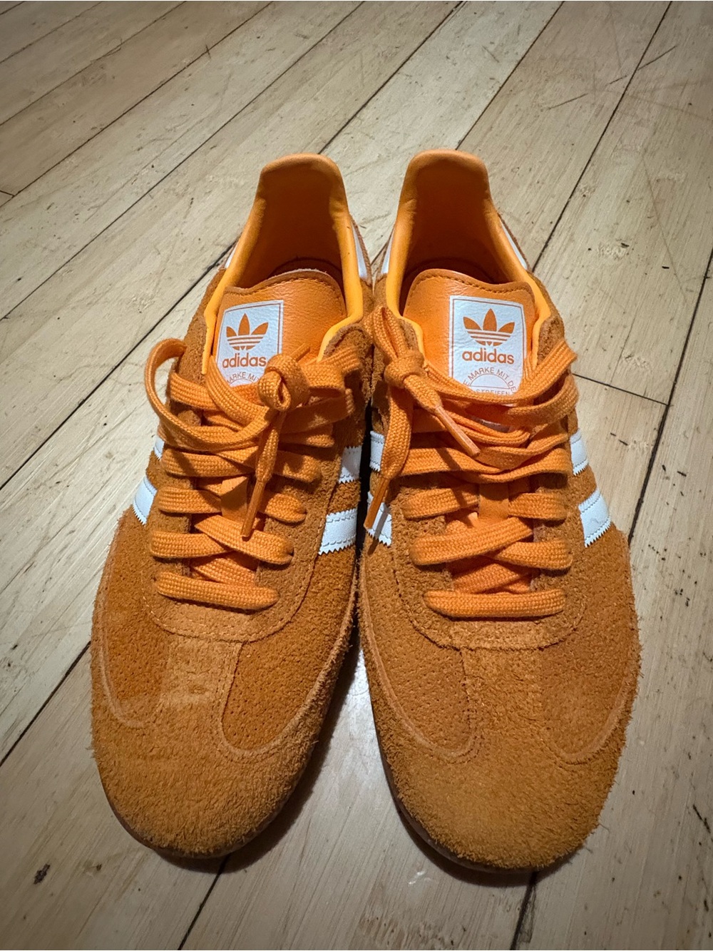 Adidas Samba Suede Classic Sneakers with White Stripes